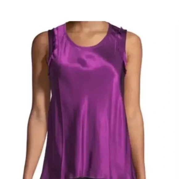 Helmut Lang Vibrant Purple Blouse - Picture 2 of 4